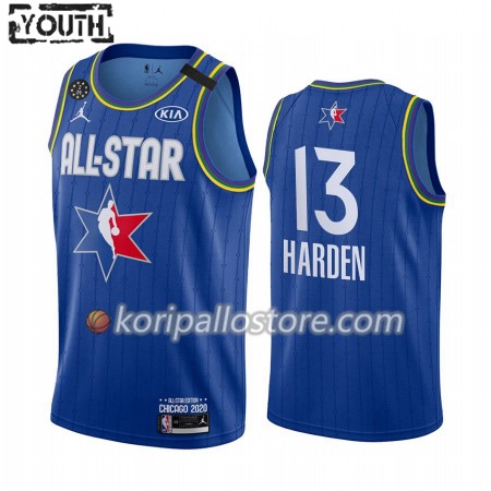 Houston Rockets James Harden 13 2020 All-Star Jordan Brand Sininen Lasten Pelipaidat Swingman